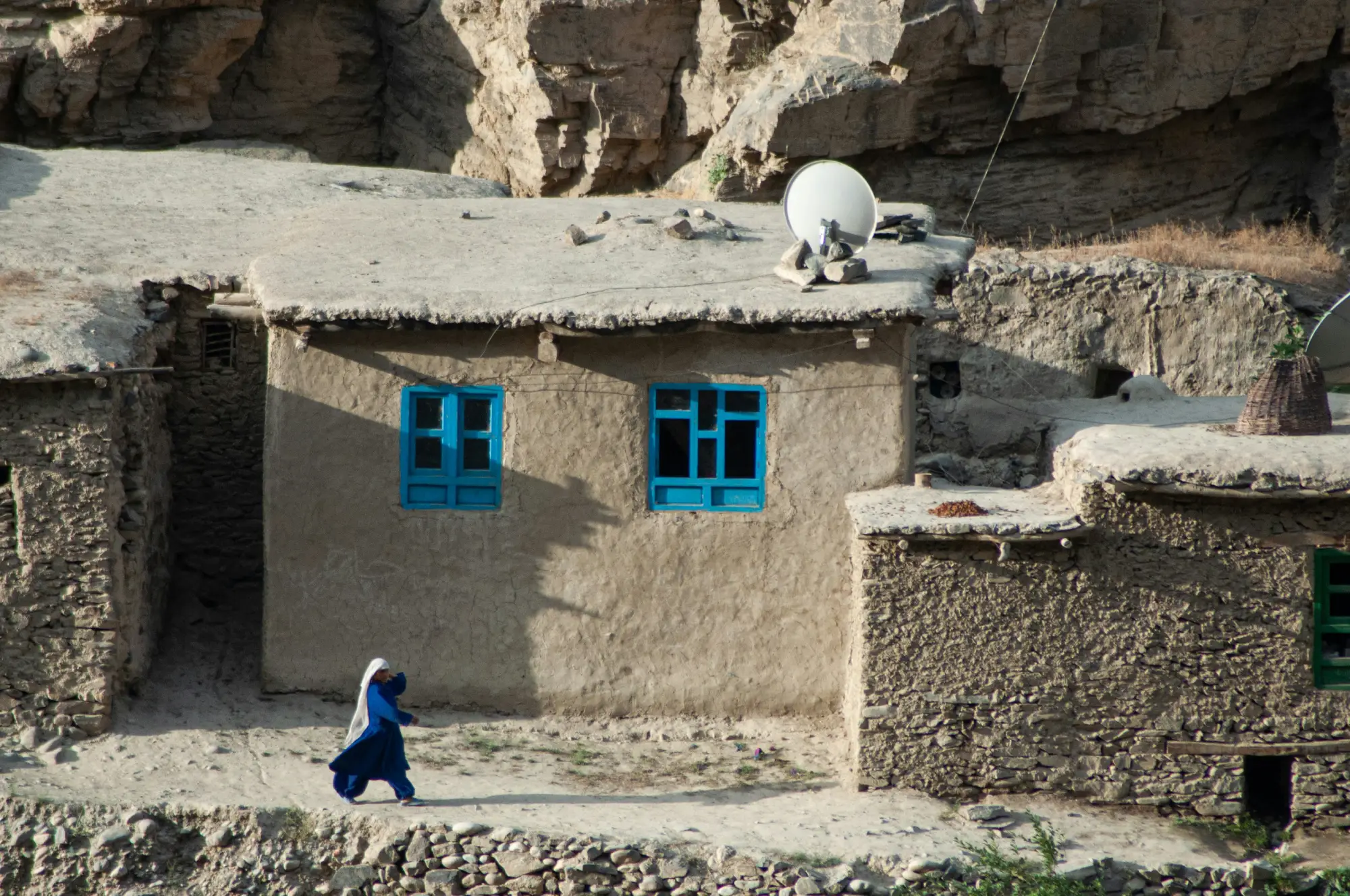 Community health setting in Afghanistan where the Welnote pilot will operate.